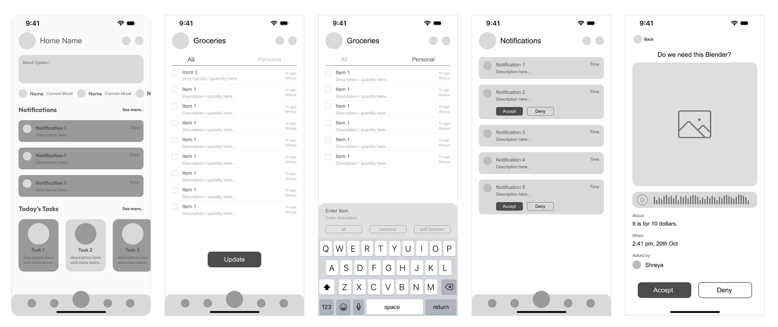 Low-Fidelity Designs